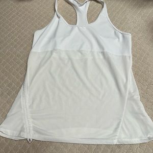 White Fabletocs work out tank, VGUC, no stains